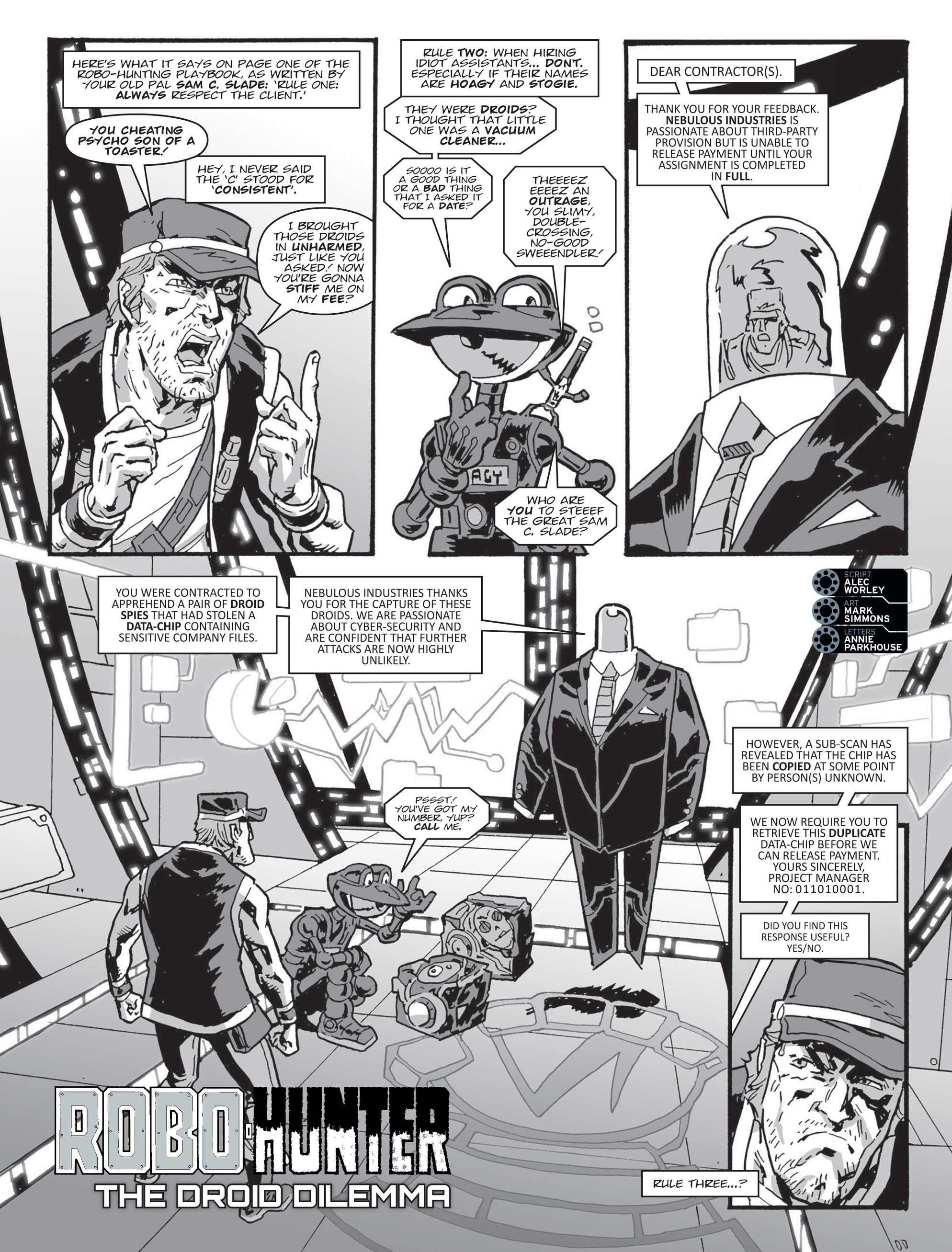 Read online 2000 AD comic -  Issue #2000 AD _Sci-Fi Special 2016 - 19