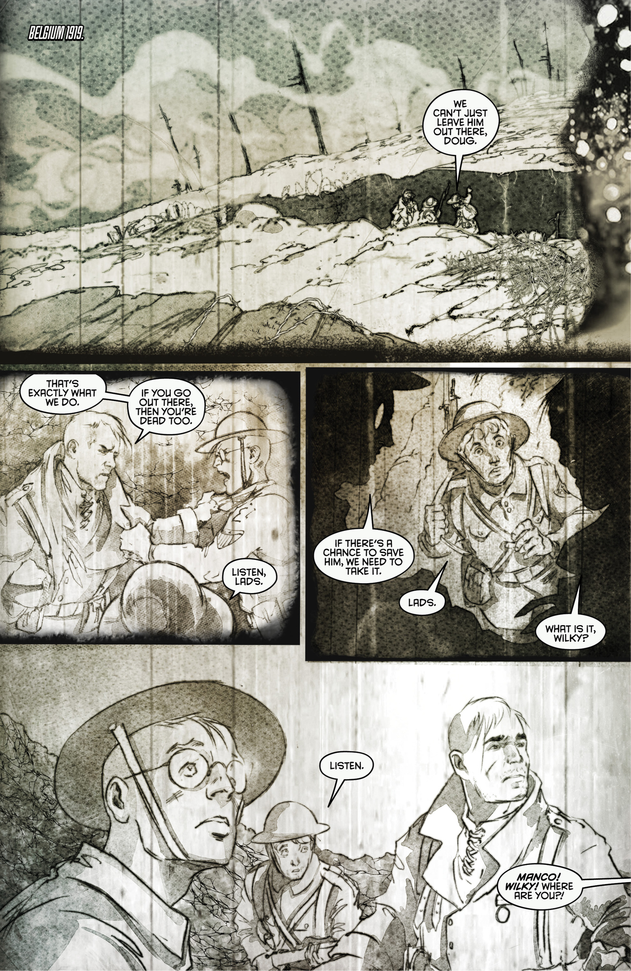 Read online Broken Gargoyles comic -  Issue #3 - 8