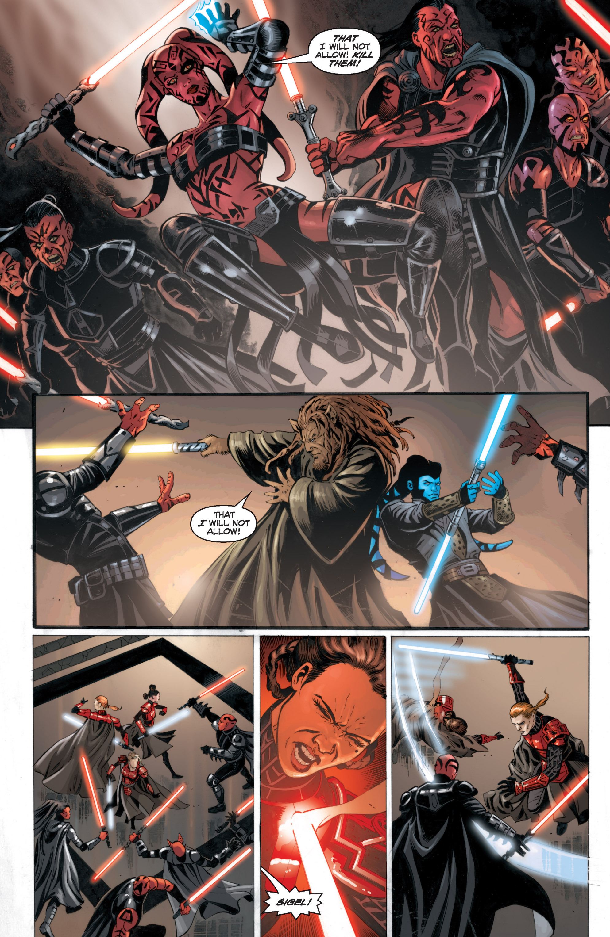 Read online Star Wars: Legacy War comic -  Issue #5 - 21