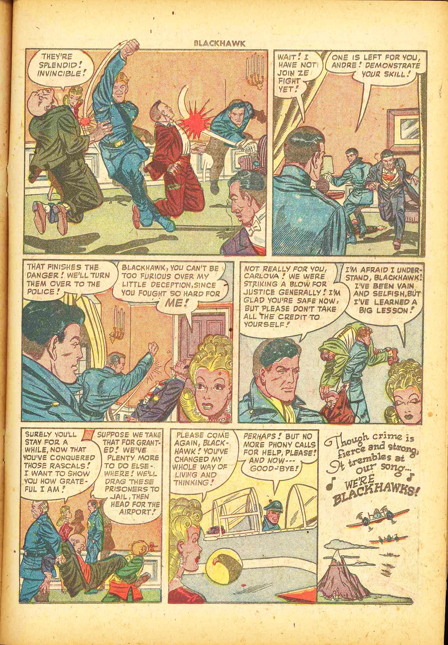 Read online Blackhawk (1957) comic -  Issue #20 - 26