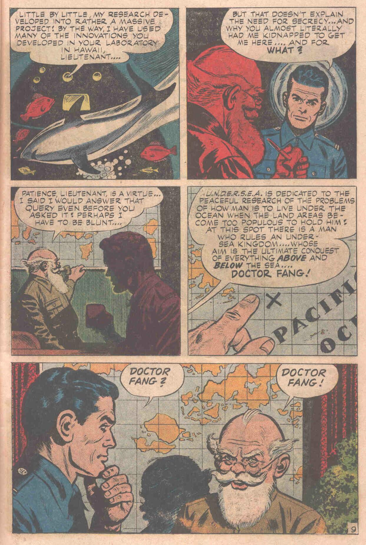 Read online Undersea Agent comic -  Issue #1 - 11