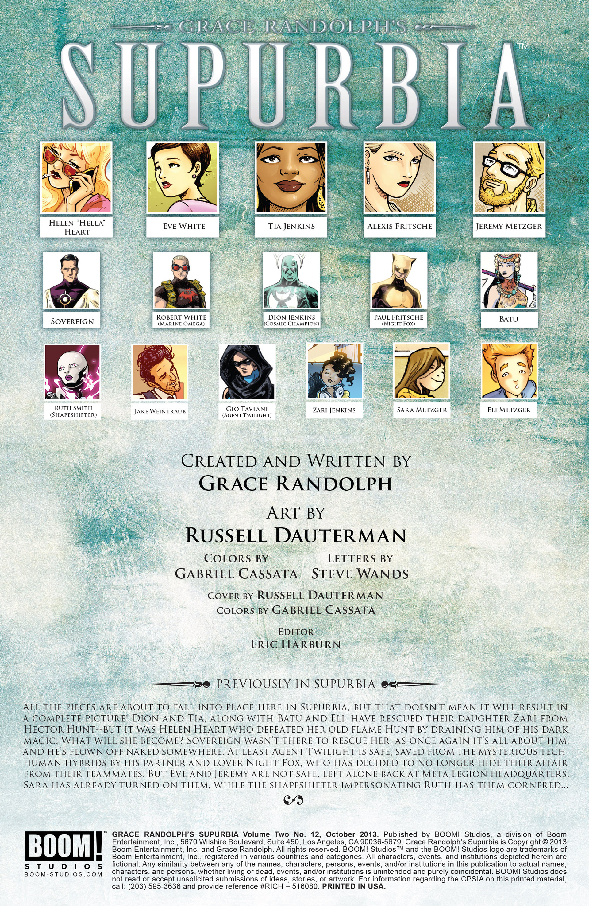 Read online Grace Randolph's Supurbia comic -  Issue #12 - 2