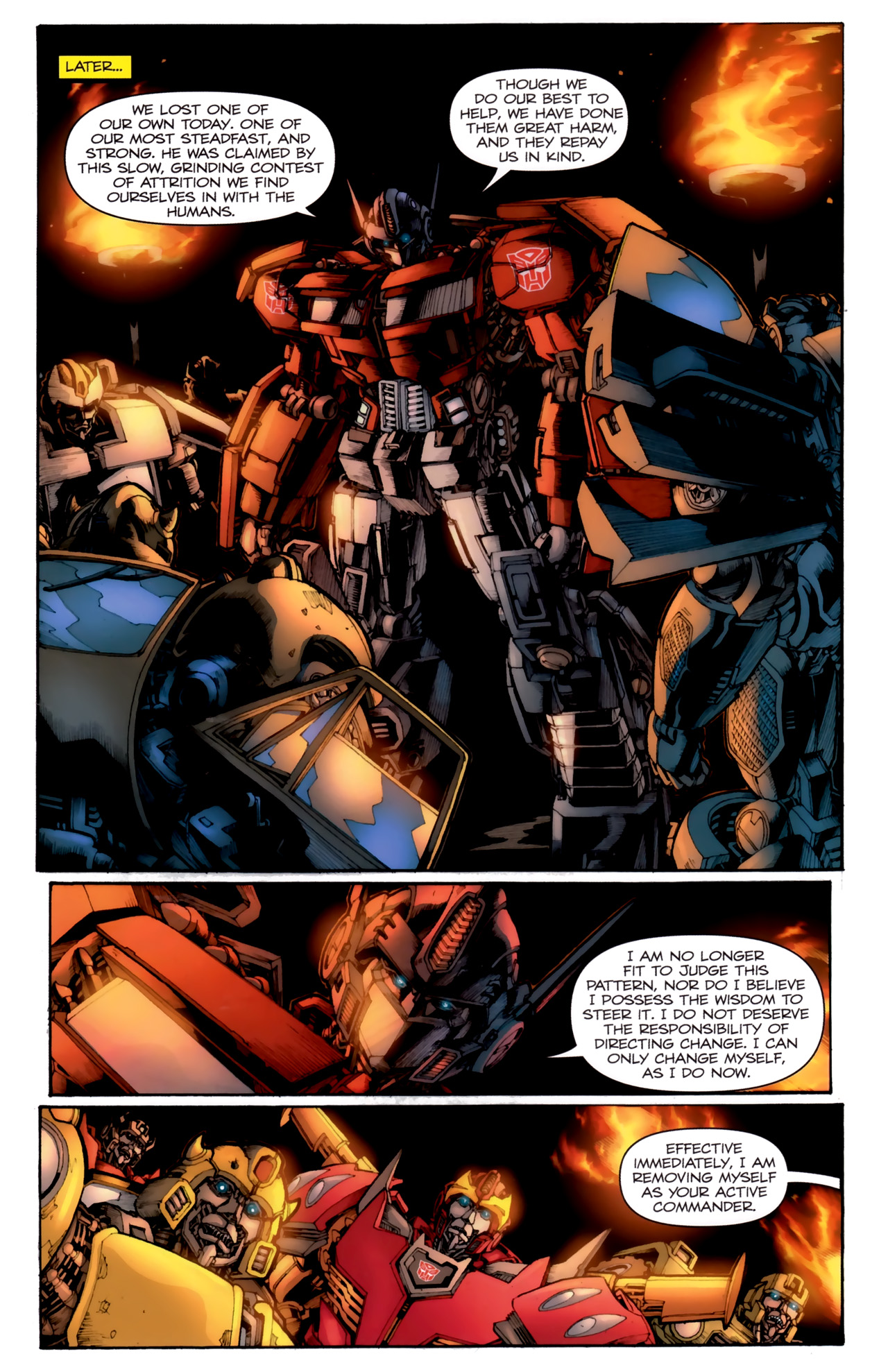 Read online The Transformers (2009) comic -  Issue #1 - 24