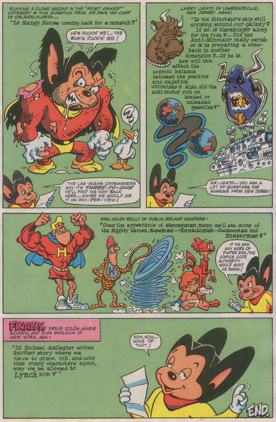 Read online Mighty Mouse comic -  Issue #7 - 19
