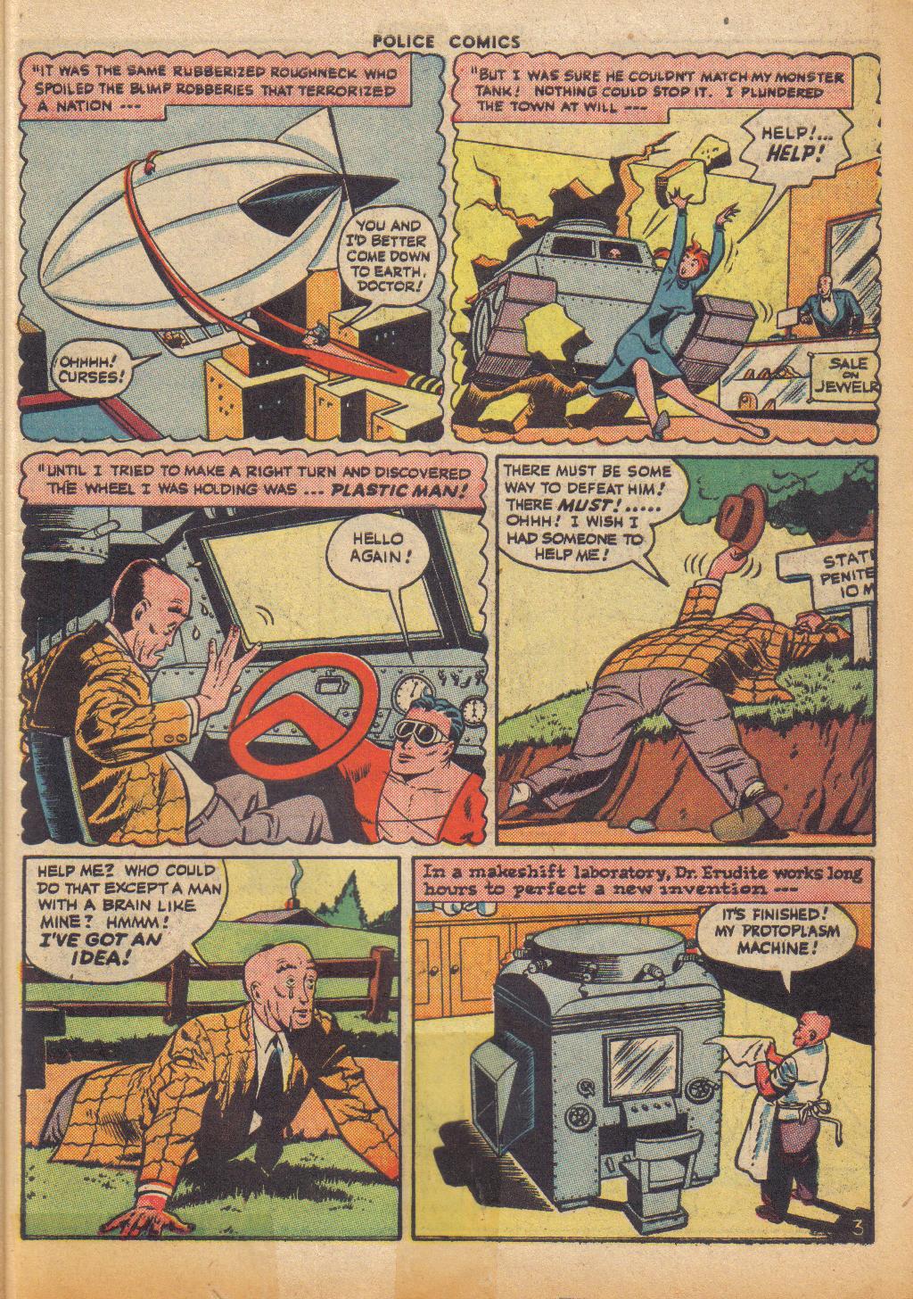 Read online Police Comics comic -  Issue #53 - 5