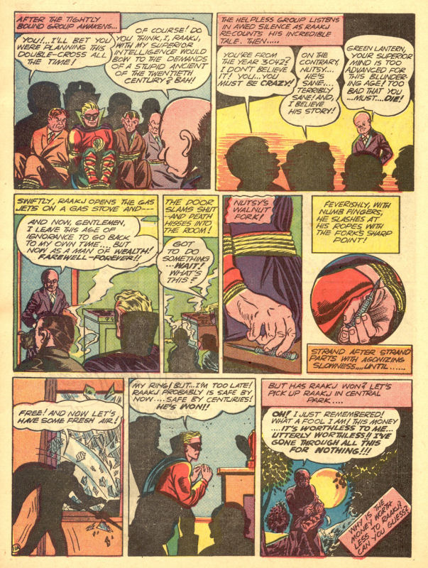 Read online Green Lantern (1941) comic -  Issue #7 - 13