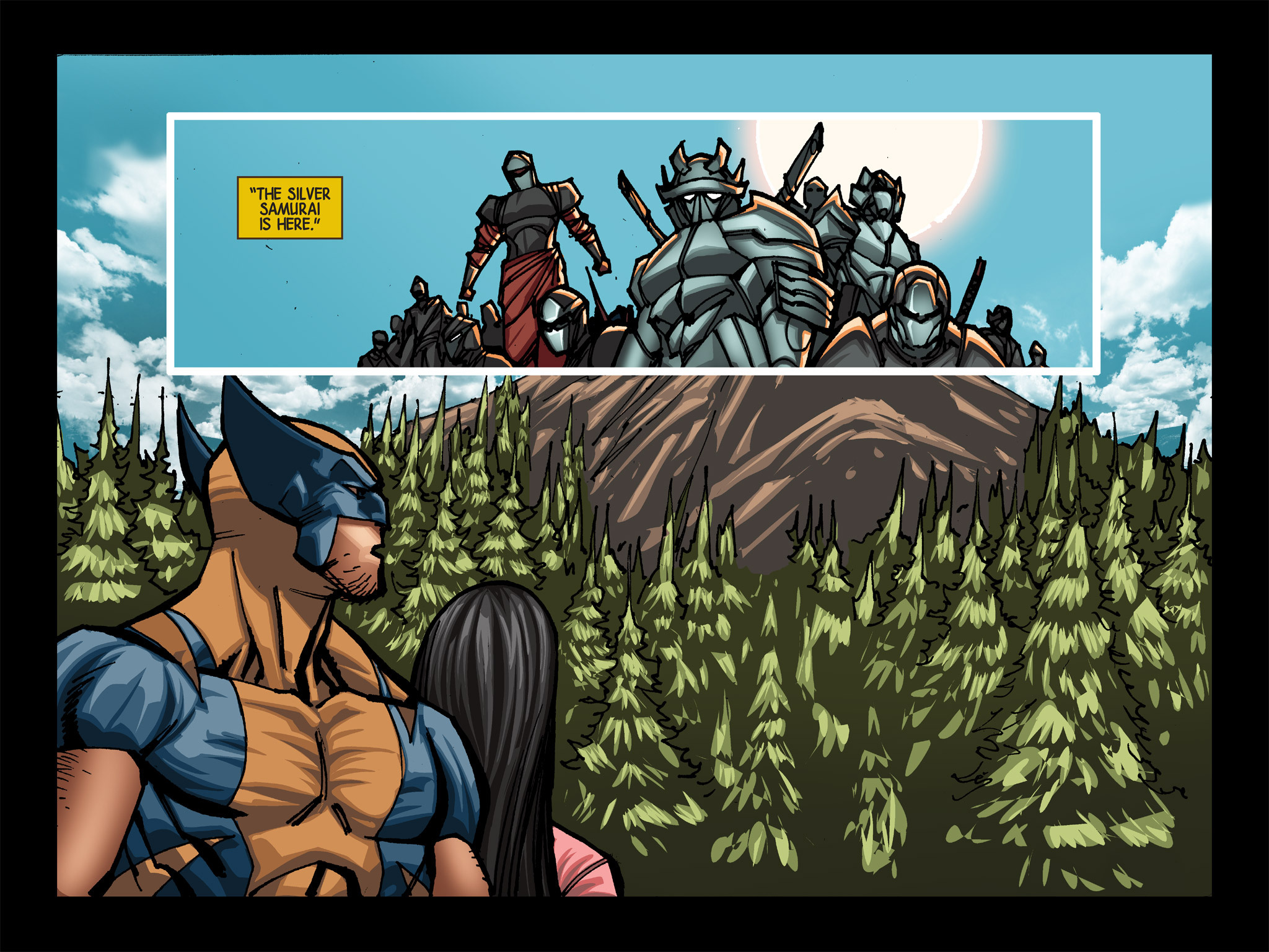 Read online Wolverine: Japan's Most Wanted comic -  Issue #9 - 57