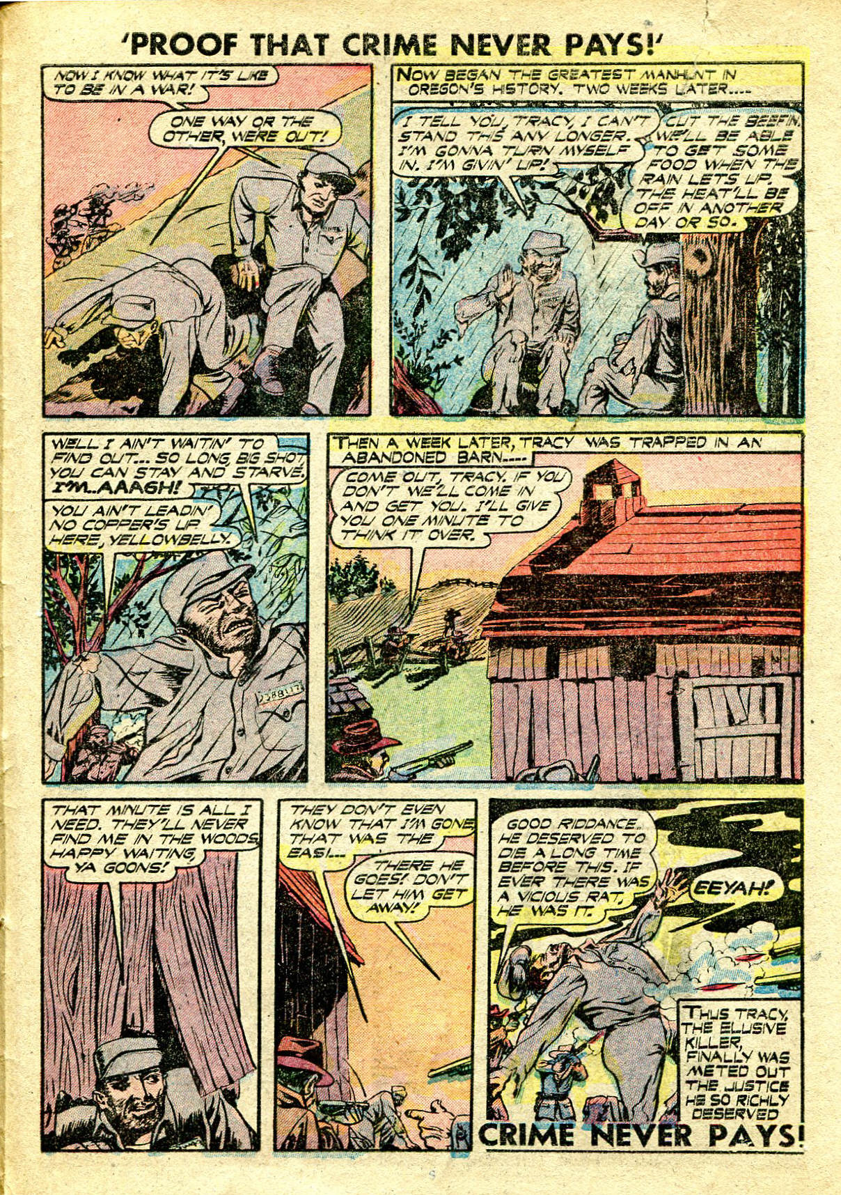 Read online Murder Incorporated (1948) comic -  Issue #6 - 31