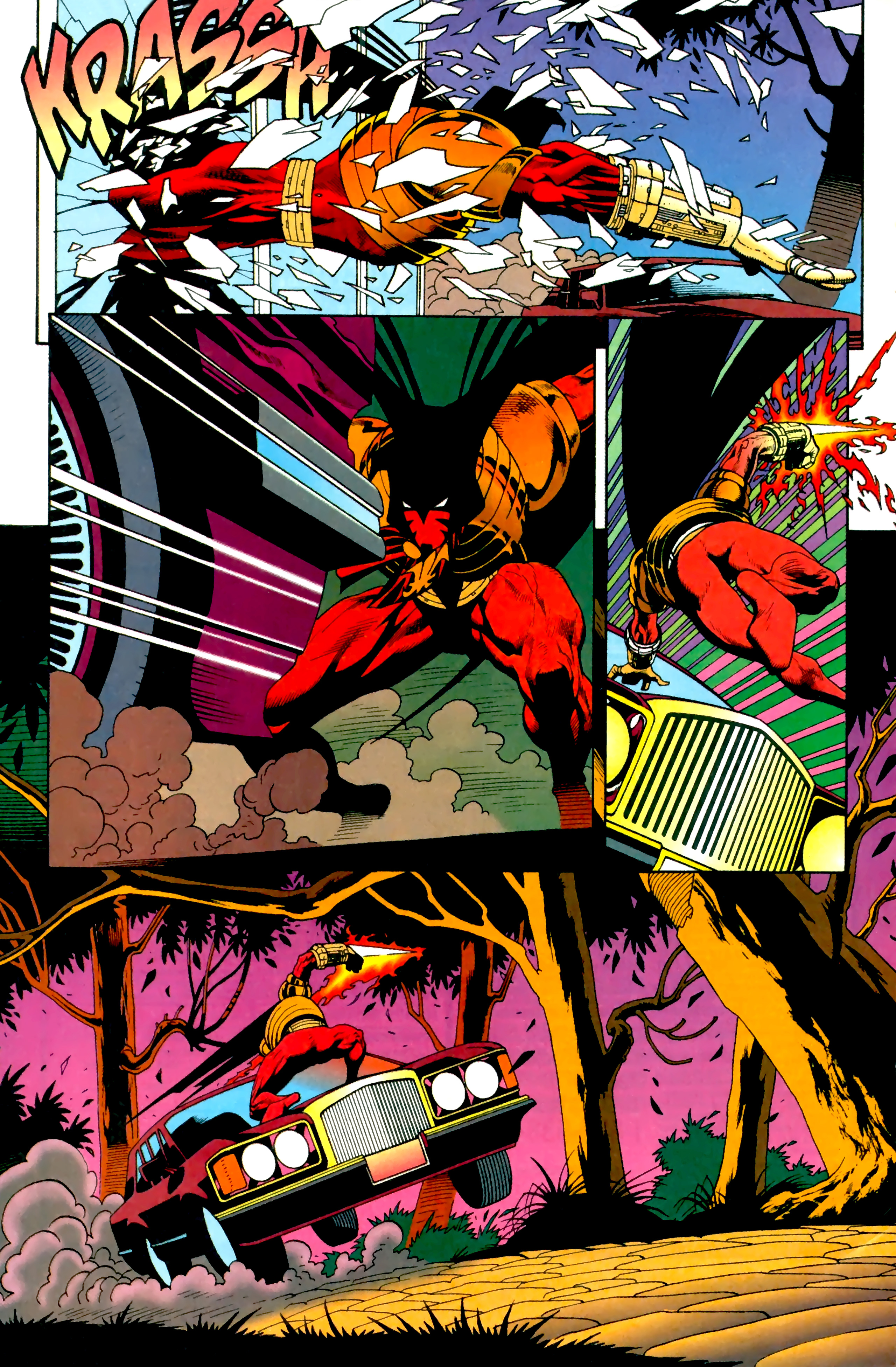 Read online Batman: Sword of Azrael comic -  Issue #4 - 7
