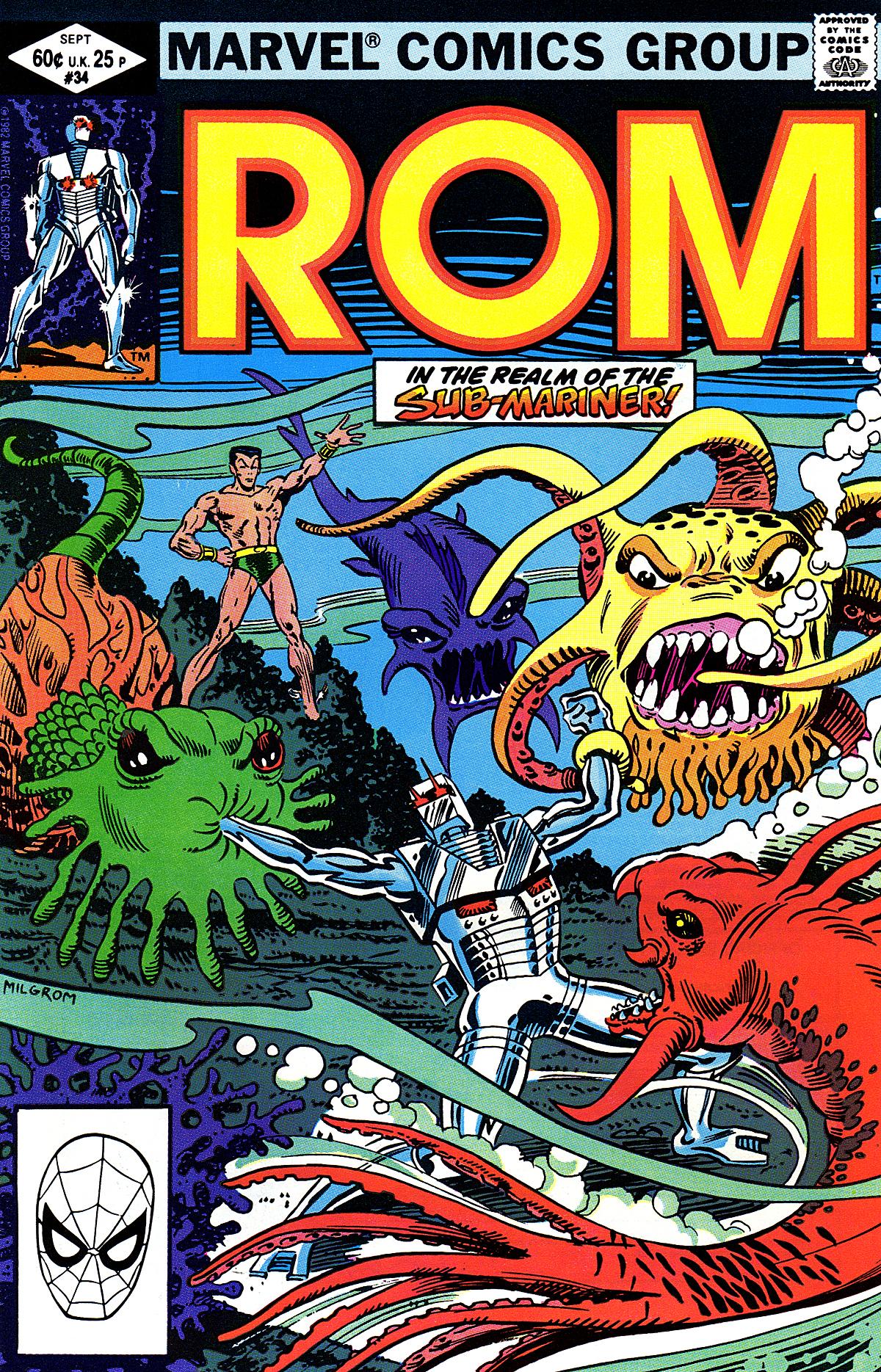 Read online ROM (1979) comic -  Issue #34 - 1