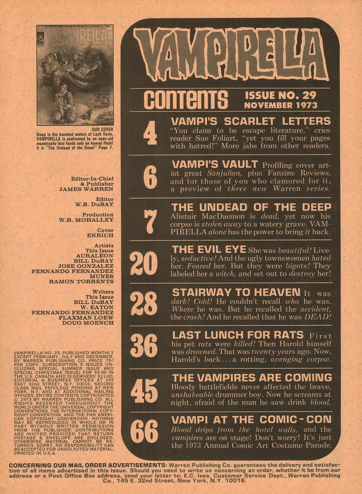 Read online Vampirella (1969) comic -  Issue #29 - 3