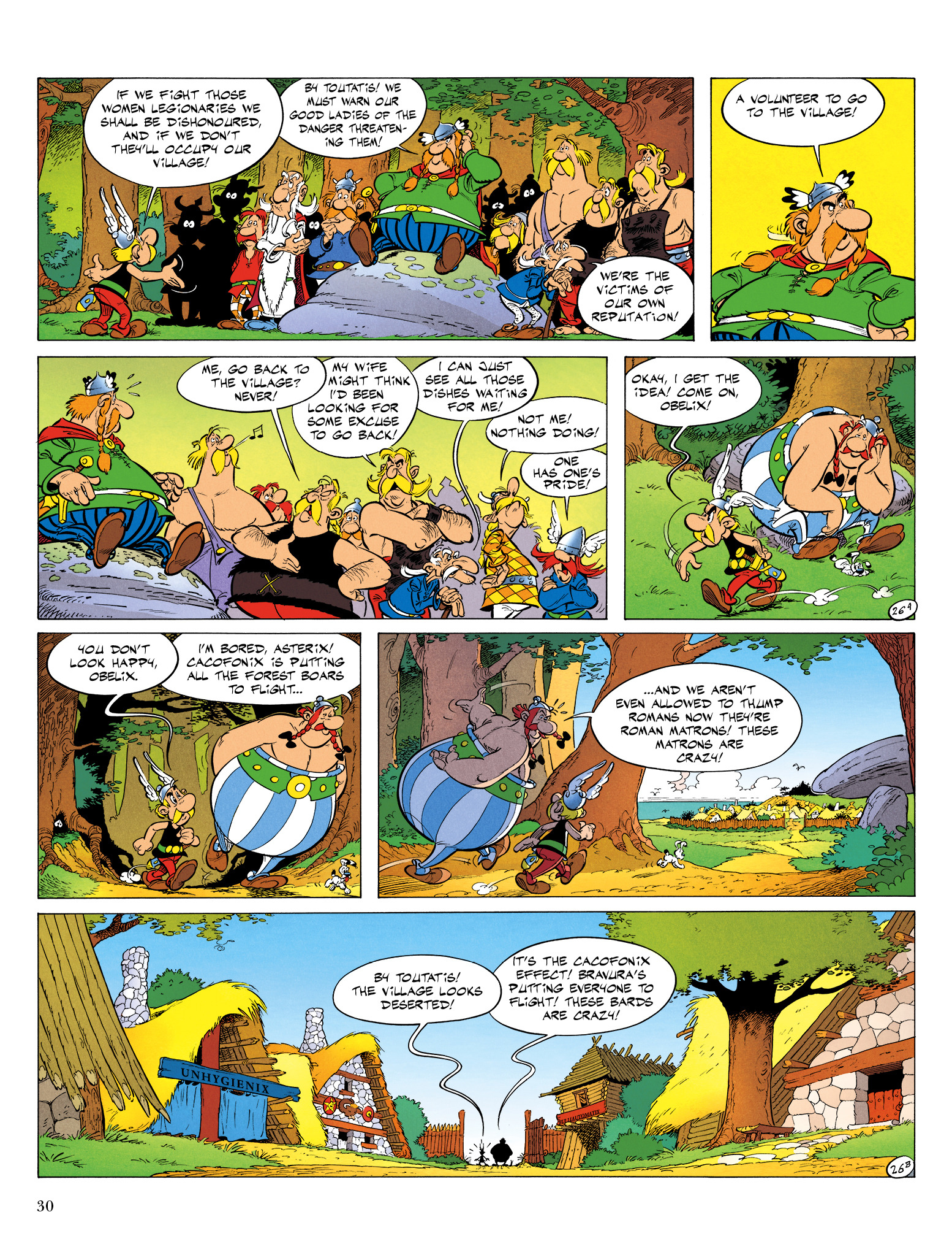 Read online Asterix comic -  Issue #29 - 31