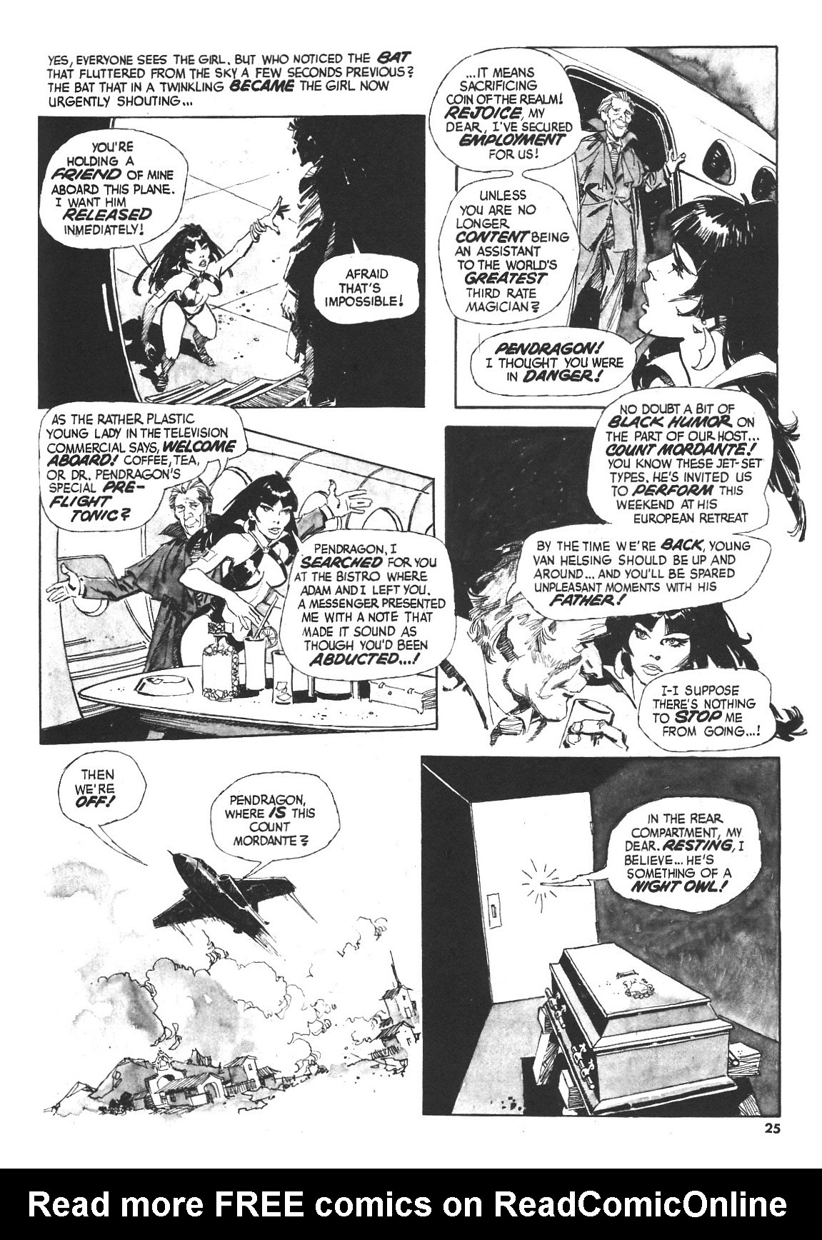 Read online Vampirella (1969) comic -  Issue #55 - 25