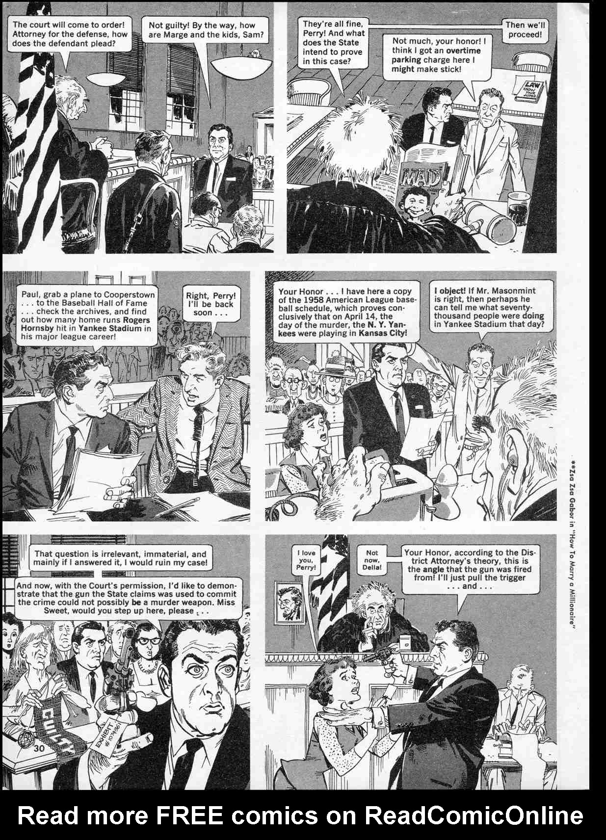 Read online MAD comic -  Issue #48 - 32