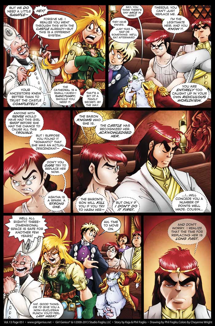 Read online Girl Genius (2002) comic -  Issue #13 - 52