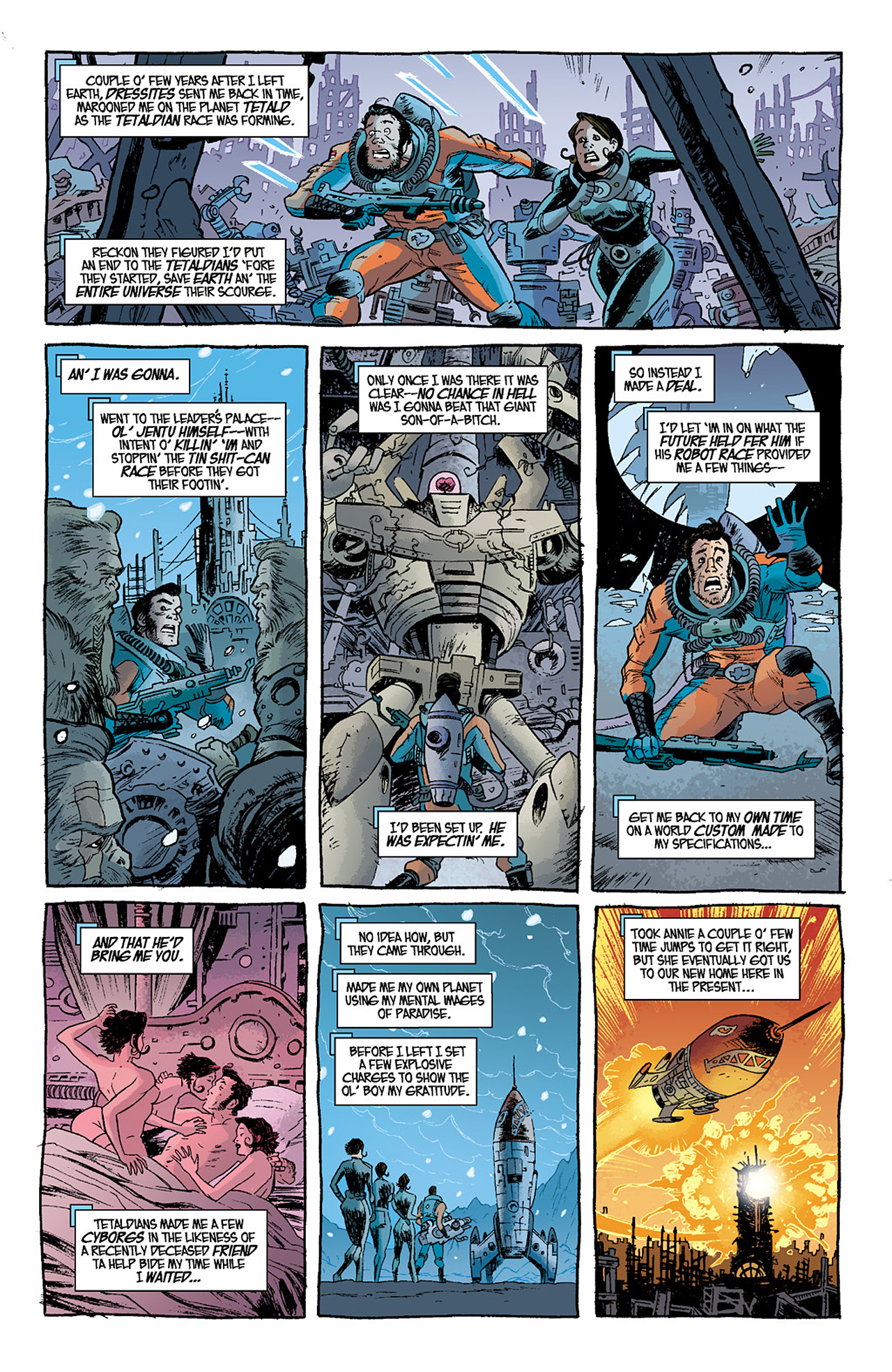 Read online Fear Agent comic -  Issue # TPB 5 - 71