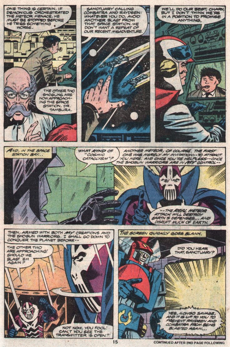 Read online Shogun Warriors comic -  Issue #13 - 11