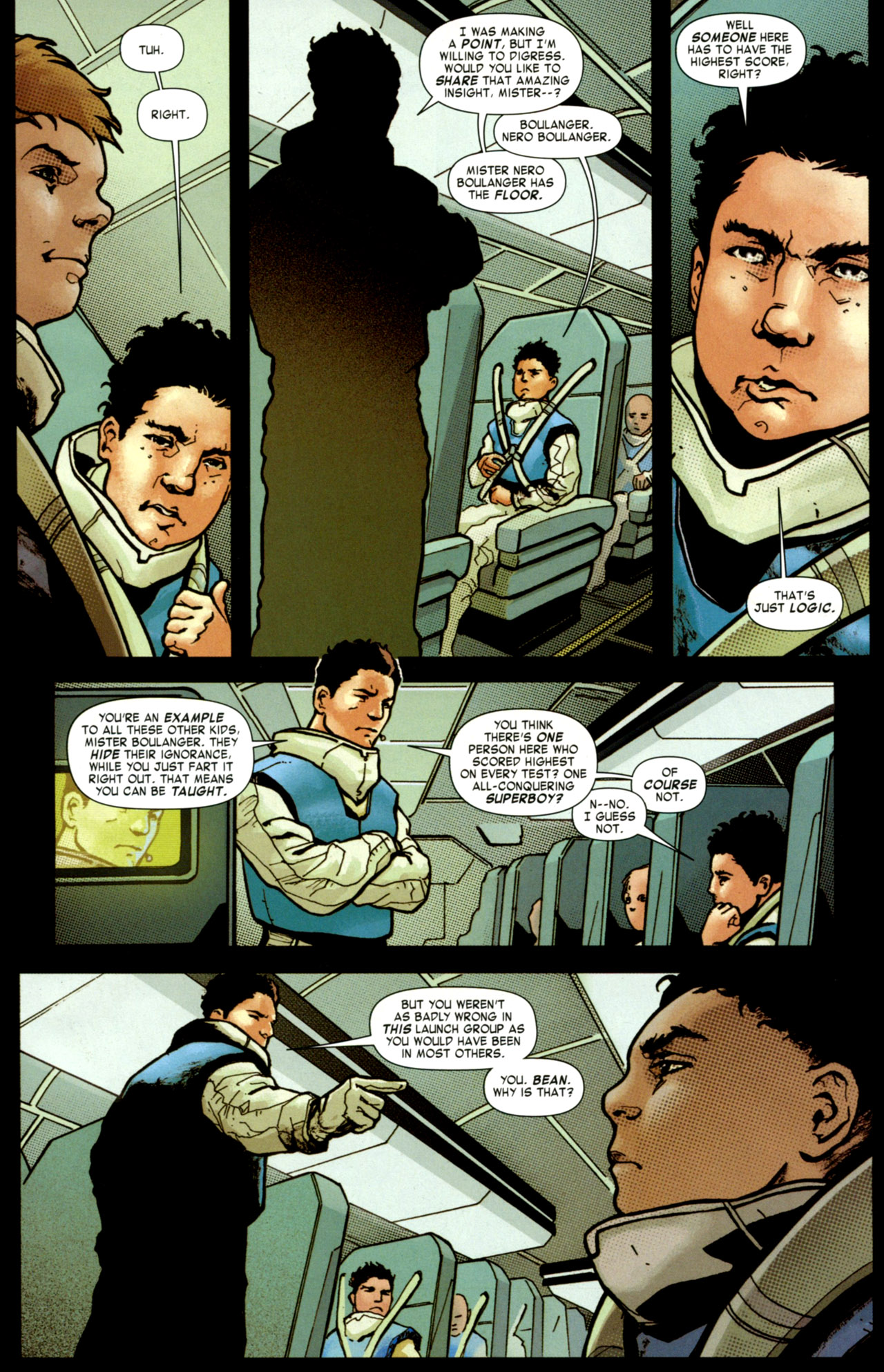 Read online Ender's Shadow: Battle School comic -  Issue #3 - 5