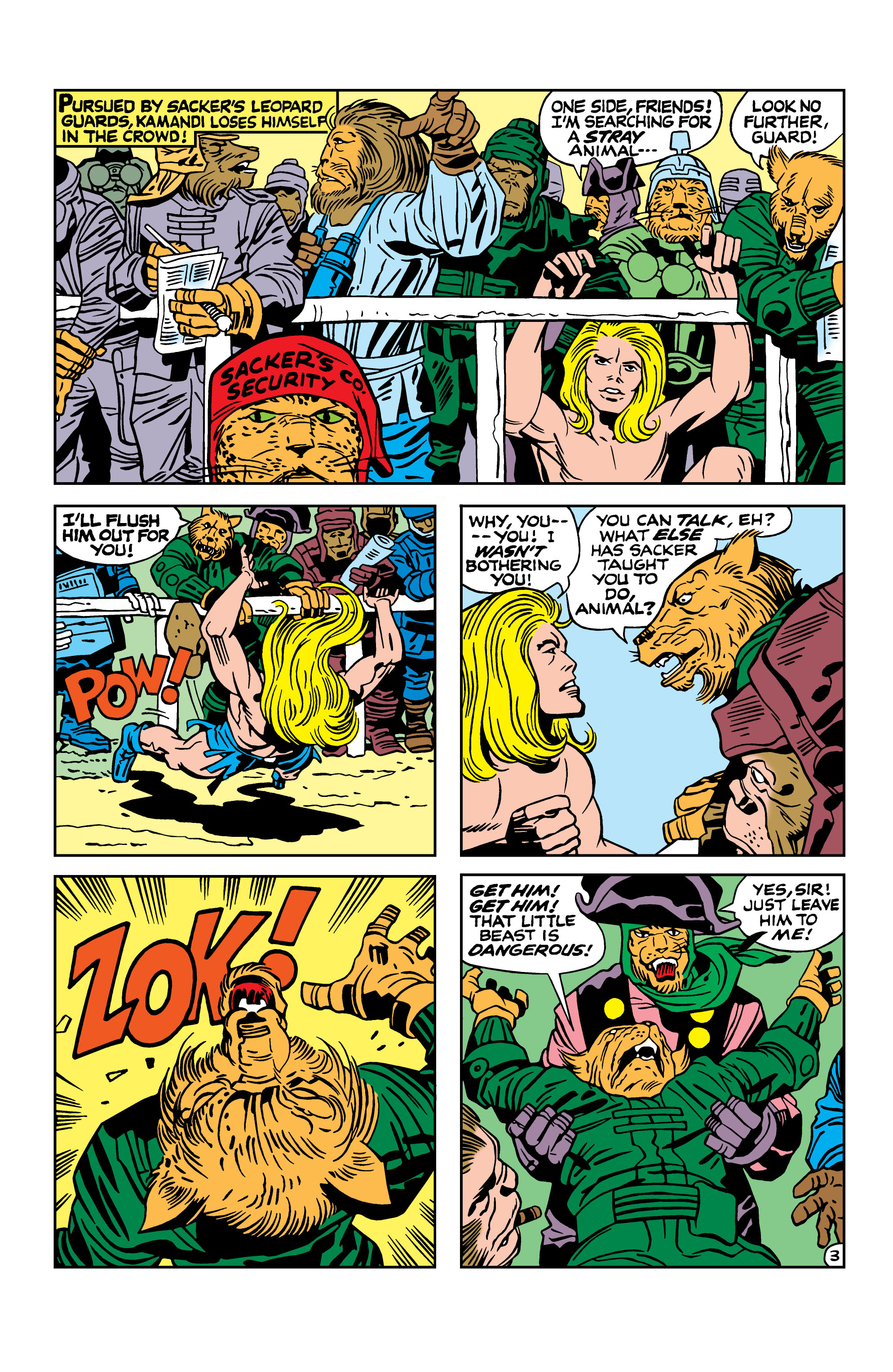 Read online Kamandi, The Last Boy On Earth comic -  Issue #13 - 4