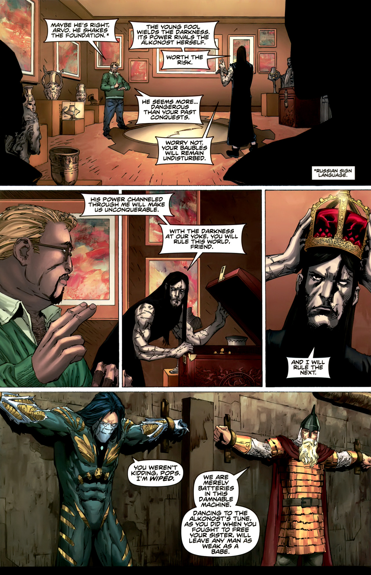 Read online The Darkness (2007) comic -  Issue #86 - 9