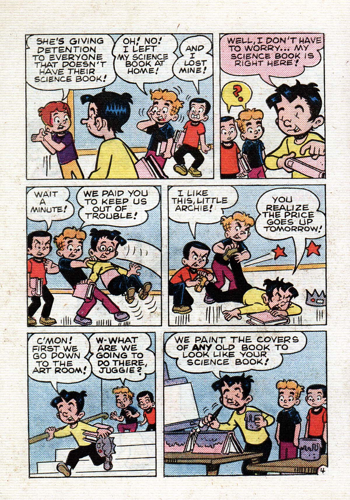 Read online Little Archie Comics Digest Magazine comic -  Issue #33 - 45
