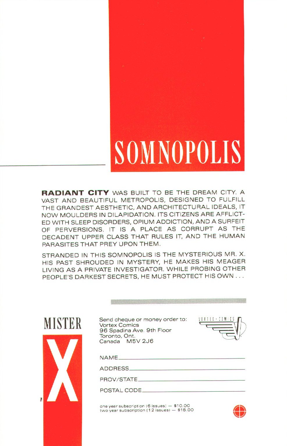 Read online Mister X comic -  Issue #1 - 27