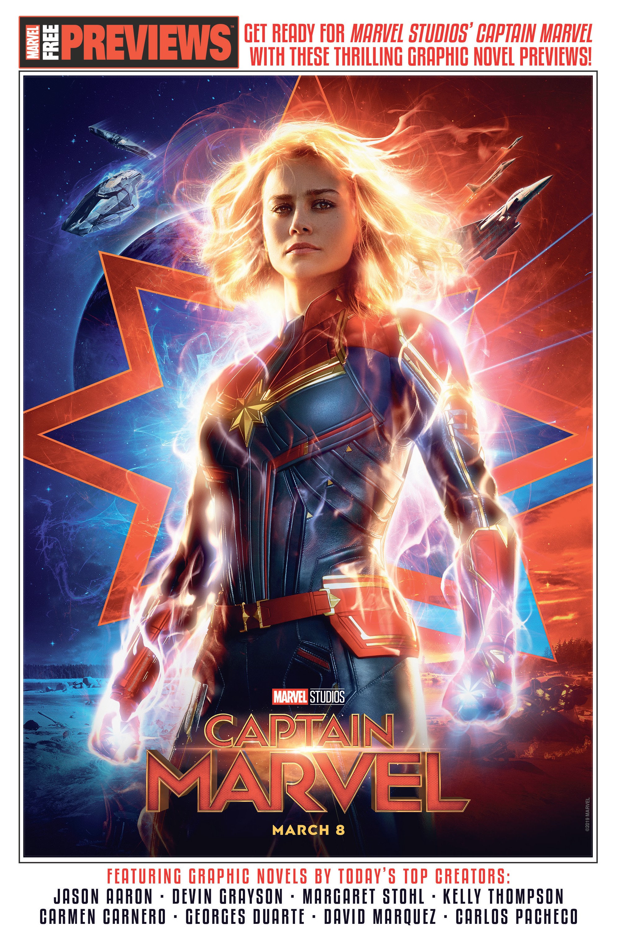 Read online Captain Marvel Start Here Sampler 2019 comic -  Issue # Full - 1