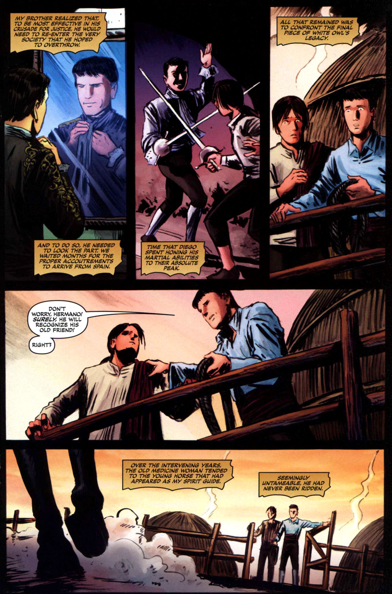 Read online Zorro (2008) comic -  Issue #6 - 21