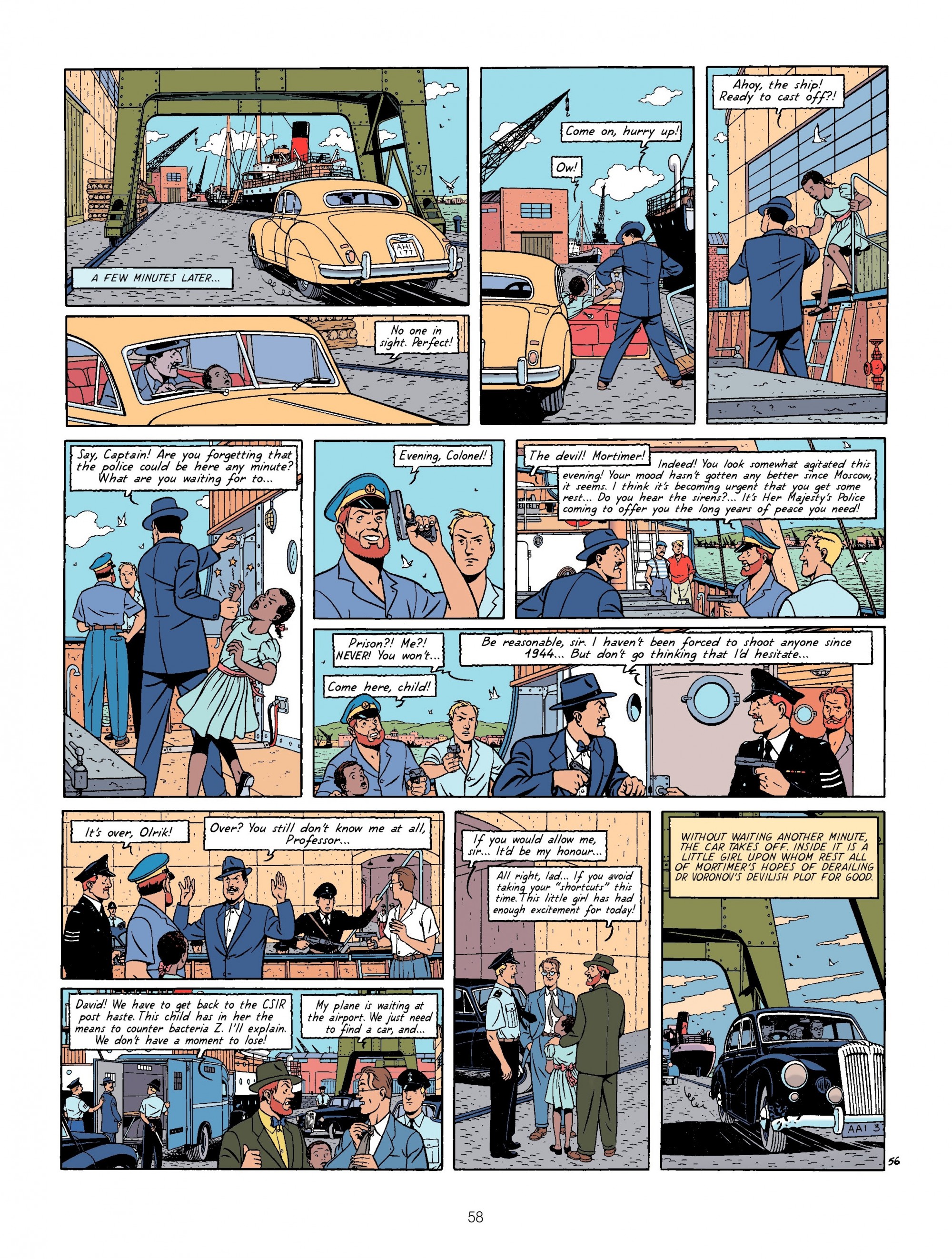 Read online Blake & Mortimer comic -  Issue #8 - 58