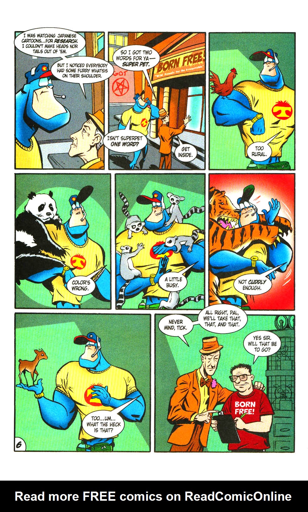 Read online The Tick: Days of Drama comic -  Issue #3 - 8