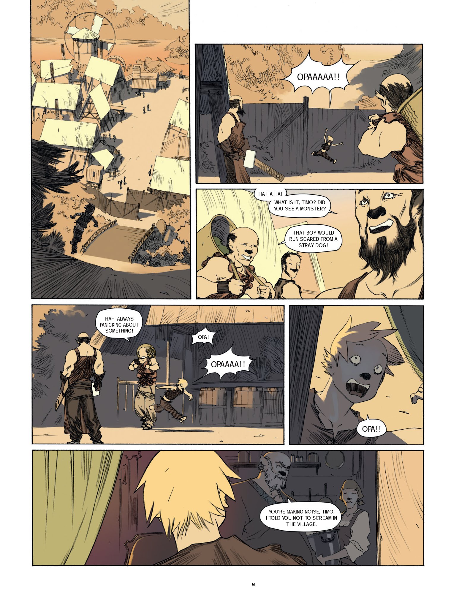 Read online Luminae comic -  Issue # TPB (Part 1) - 8