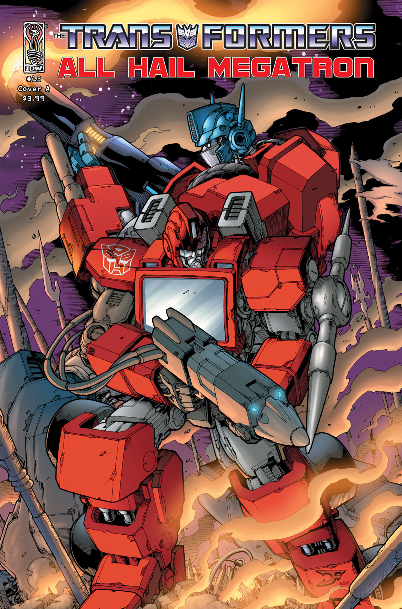 Read online The Transformers: All Hail Megatron comic -  Issue #13 - 1