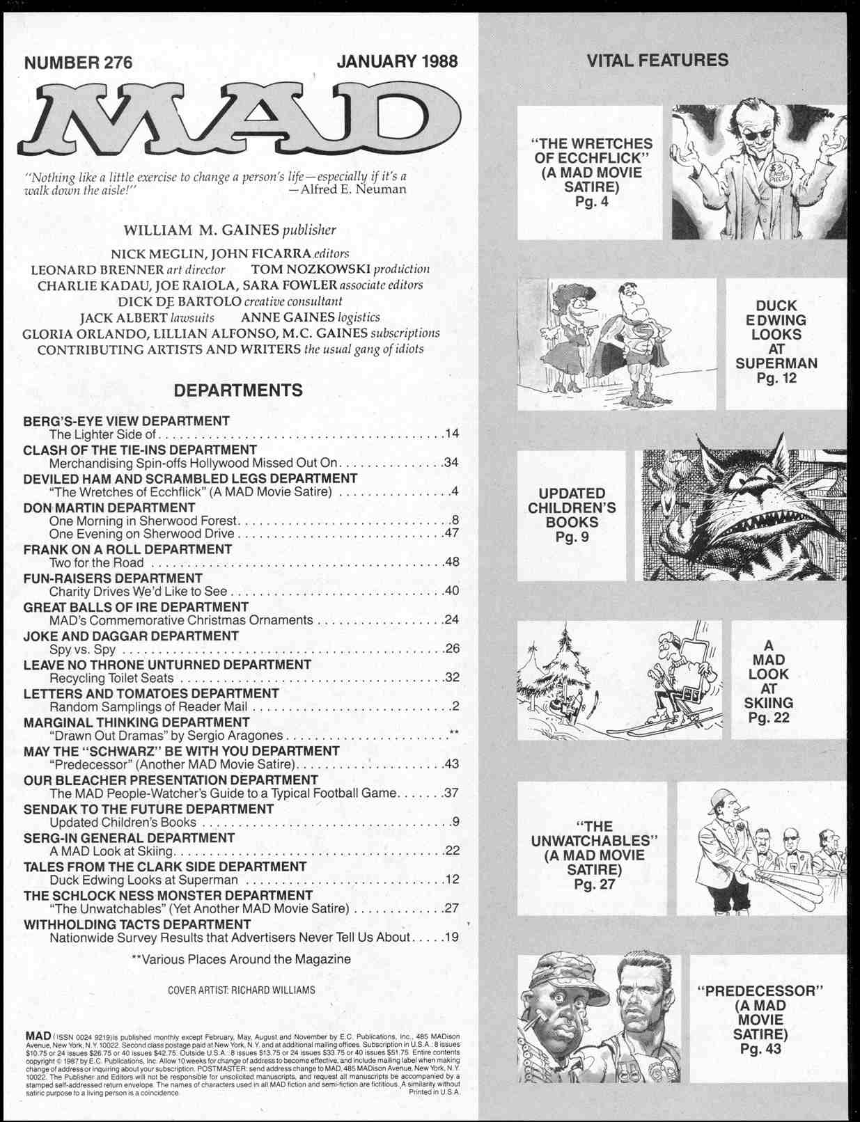 Read online MAD comic -  Issue #276 - 3