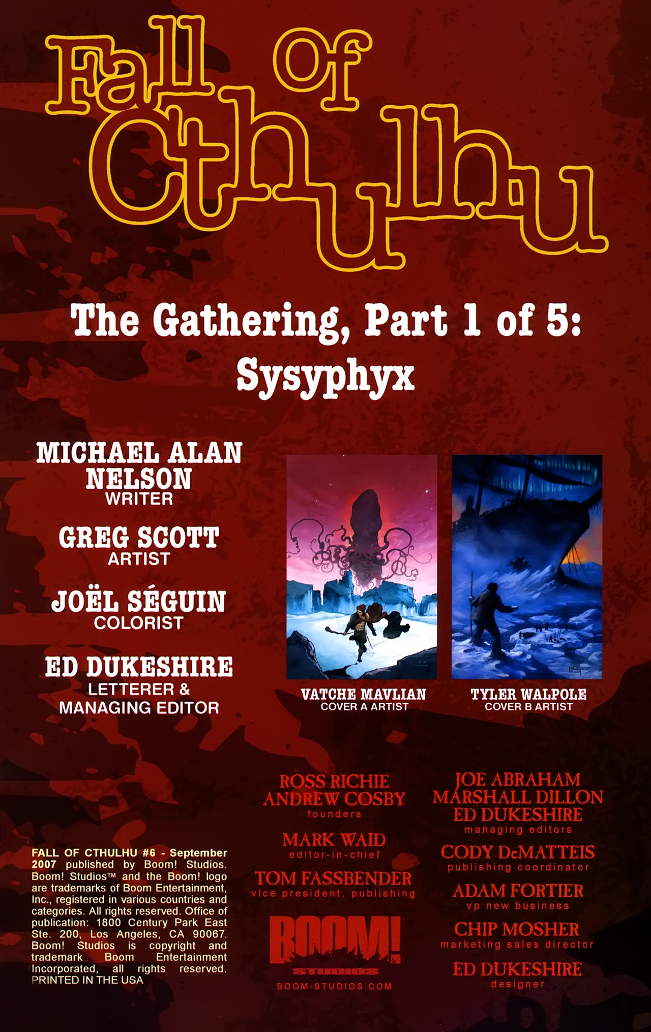 Read online Fall of Cthulhu comic -  Issue #6 - 23