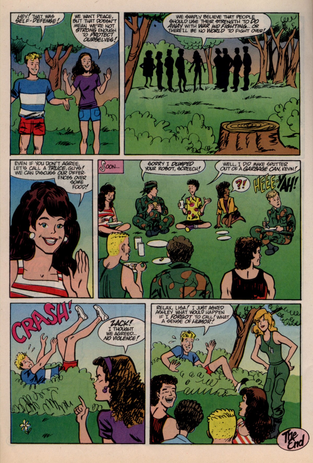 Read online Saved By The Bell comic -  Issue #5 - 21
