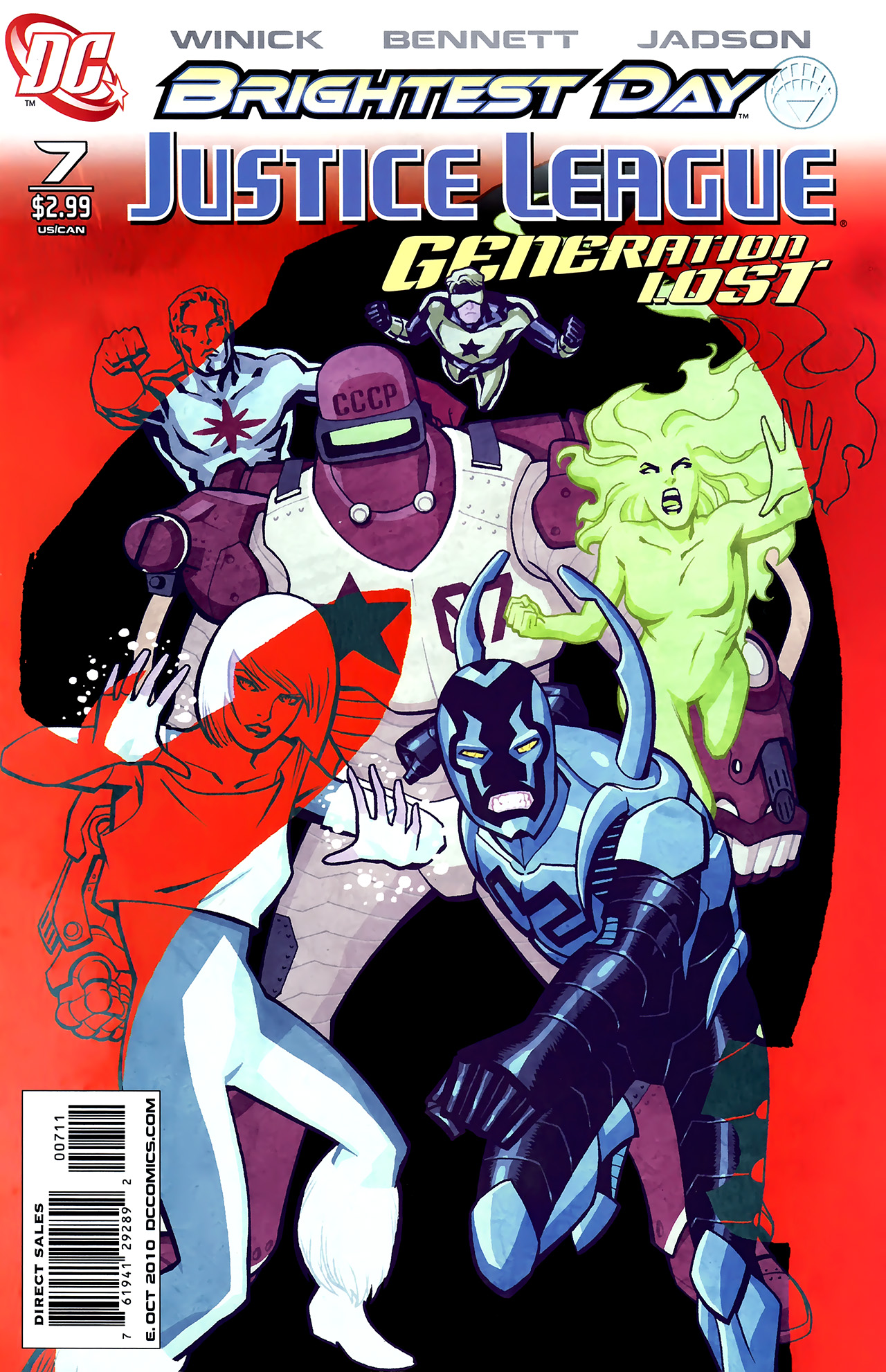 Read online Justice League: Generation Lost comic -  Issue #7 - 1