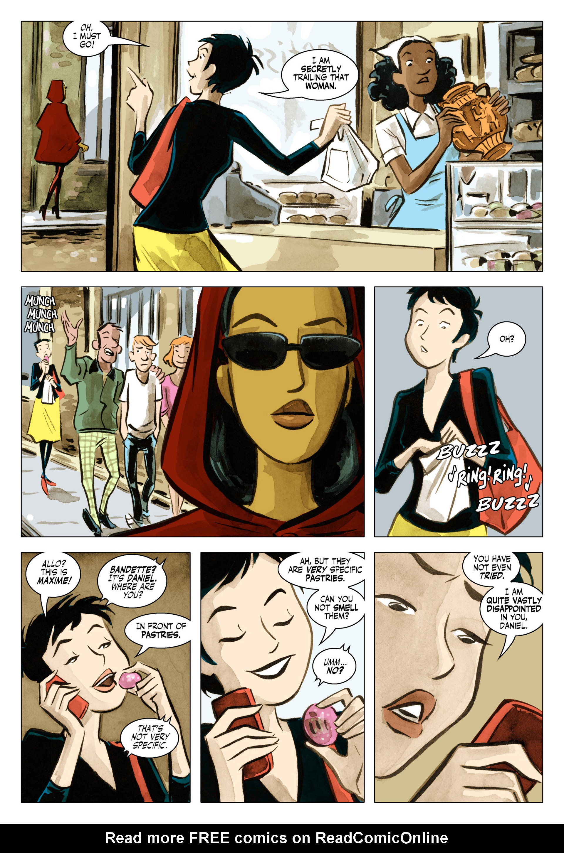Read online Bandette (2012) comic -  Issue #6 - 6