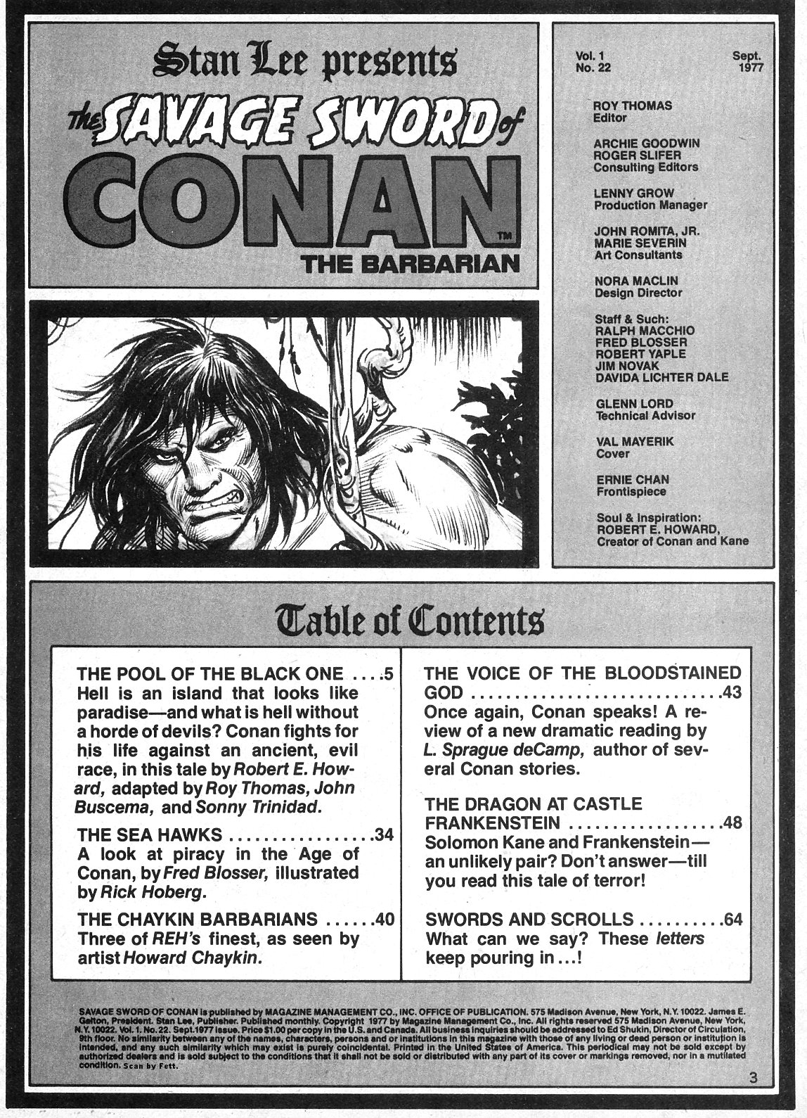 Read online The Savage Sword Of Conan comic -  Issue #22 - 3