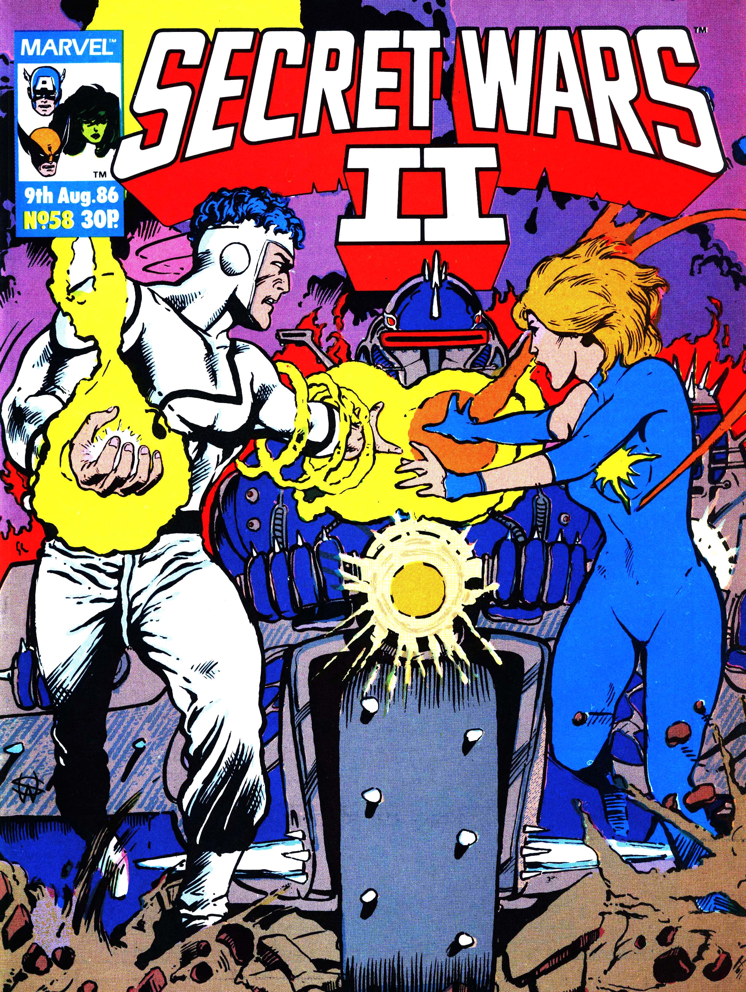 Read online Secret Wars (1985) comic -  Issue #58 - 1
