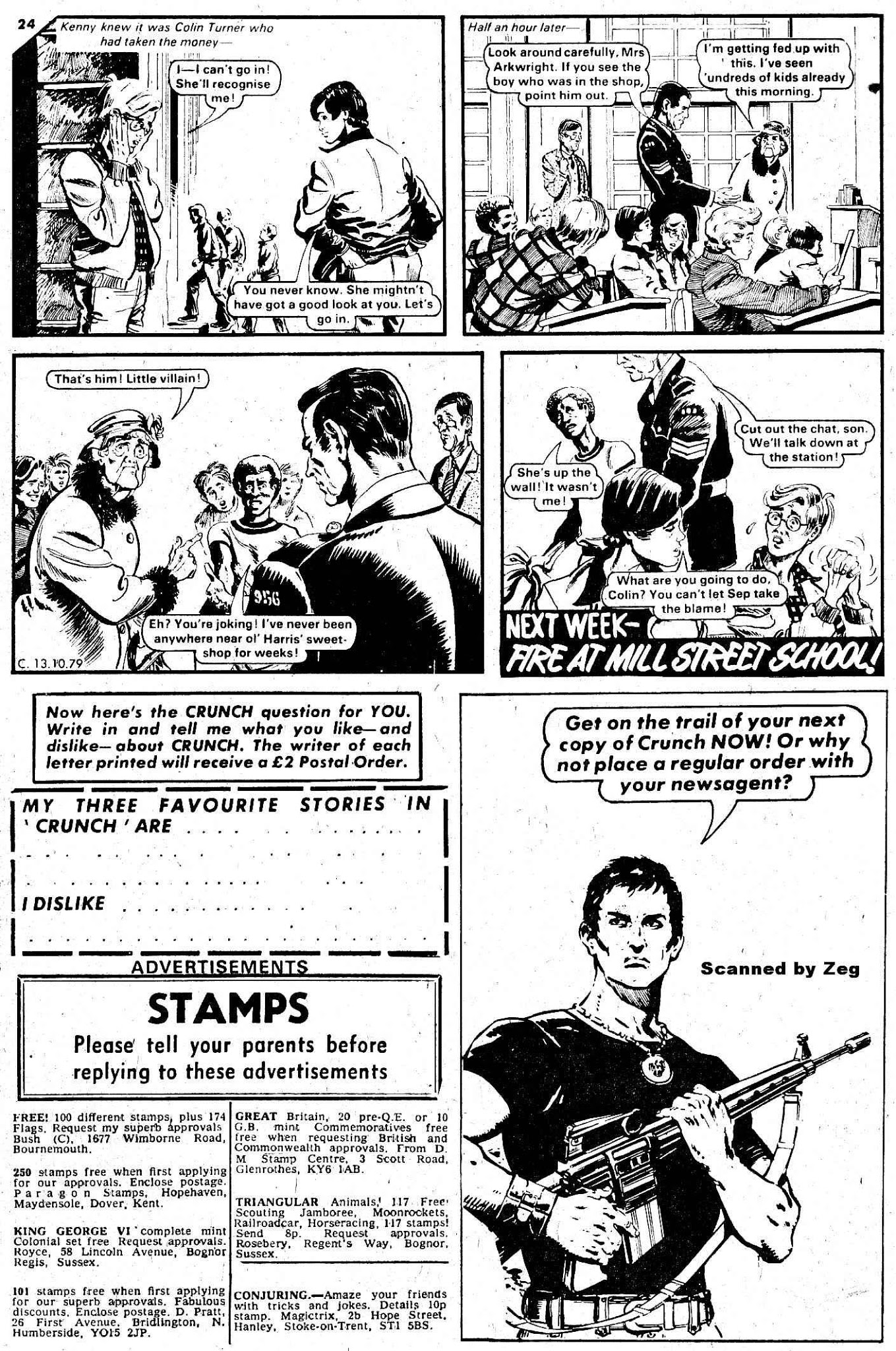 Read online The Crunch comic -  Issue #39 - 24