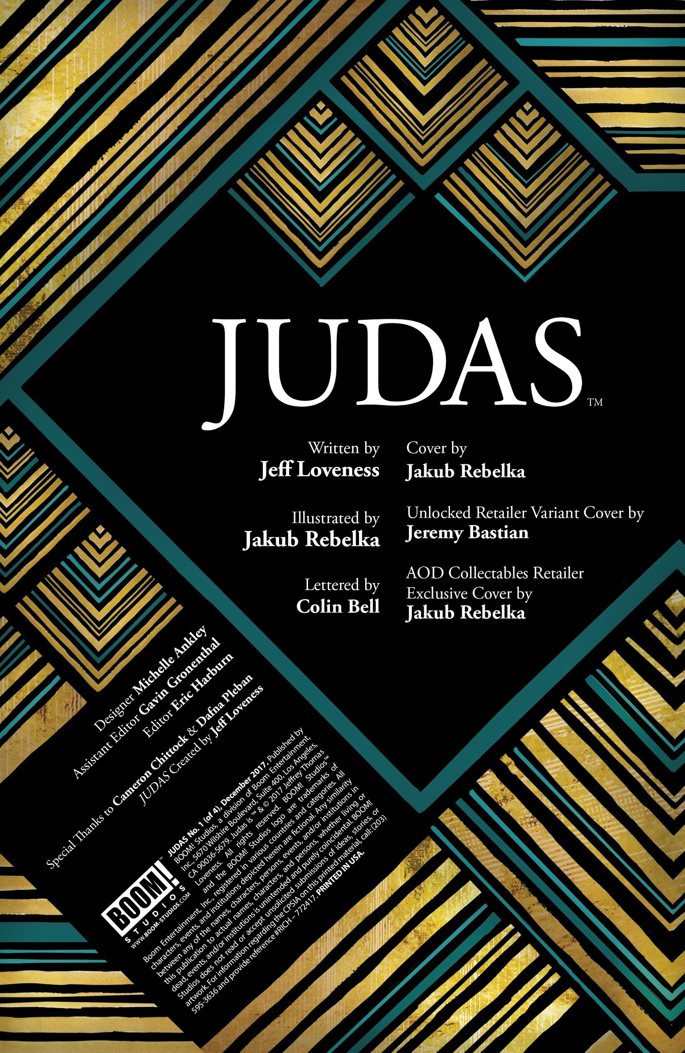 Read online Judas comic -  Issue #1 - 2