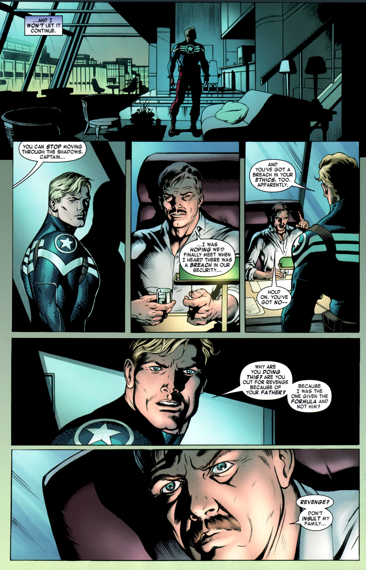 Read online Steve Rogers: Super-Soldier comic -  Issue #1 - 25