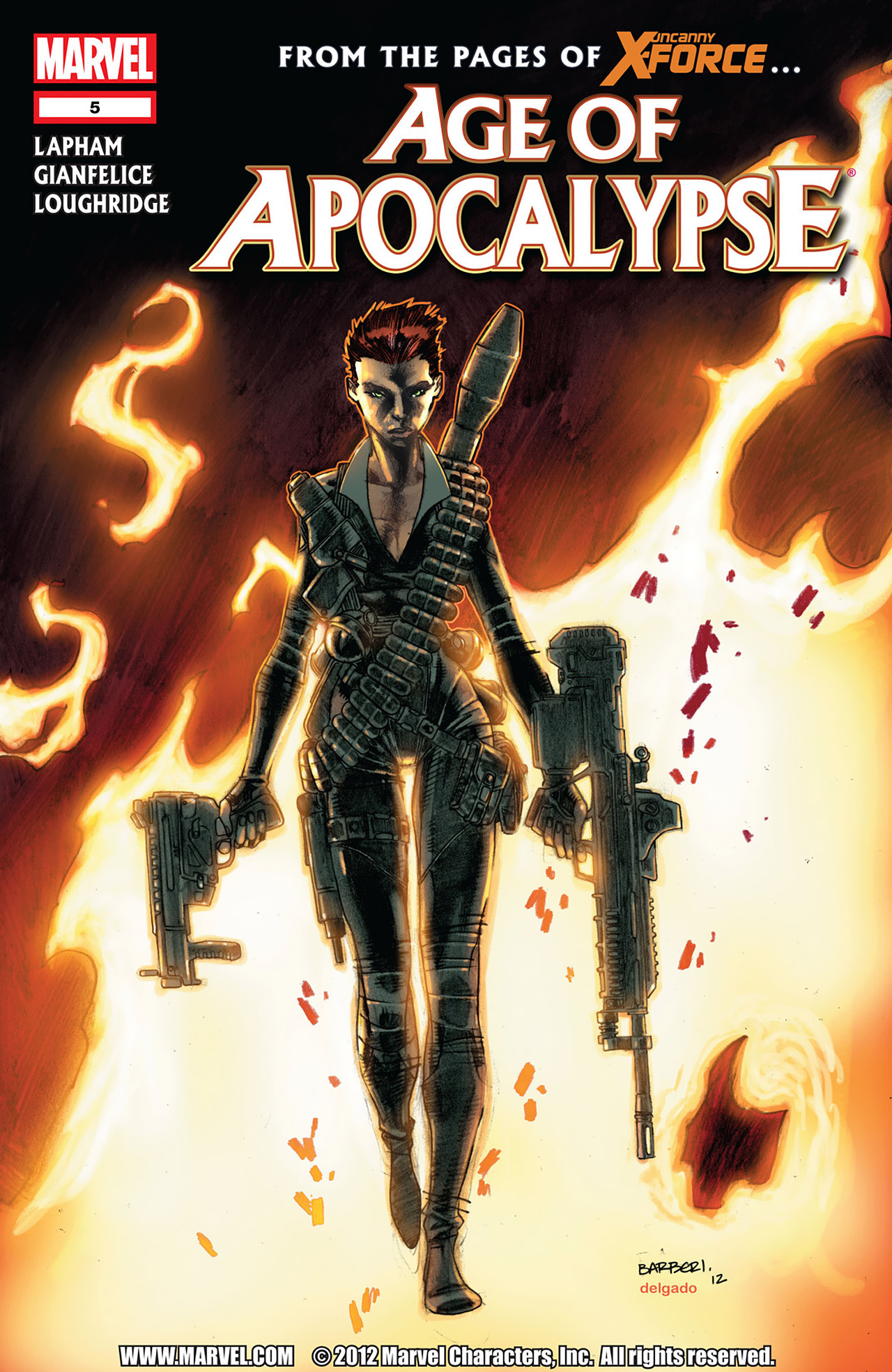 Read online Age of Apocalypse (2012) comic -  Issue #5 - 1