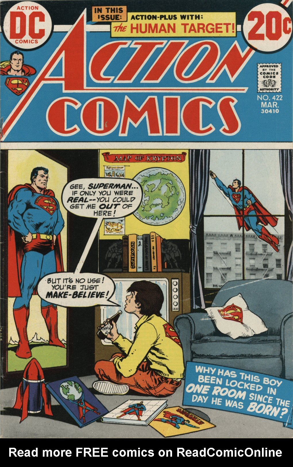 Read online Action Comics (1938) comic -  Issue #422 - 1