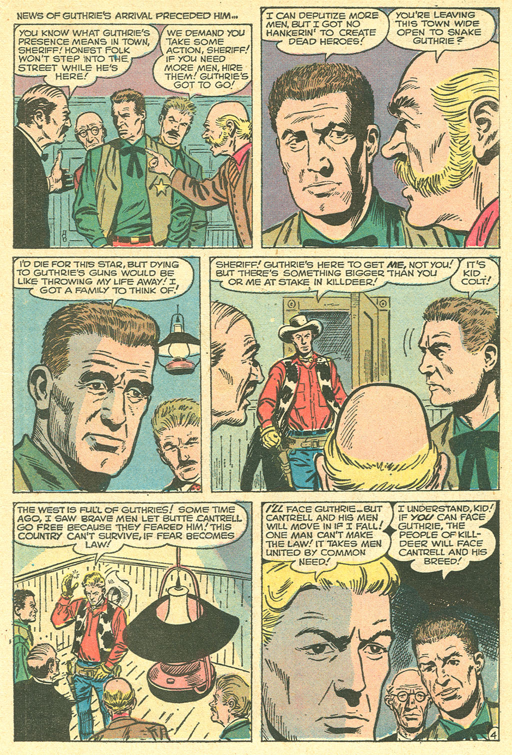 Read online Kid Colt Outlaw comic -  Issue #158 - 7