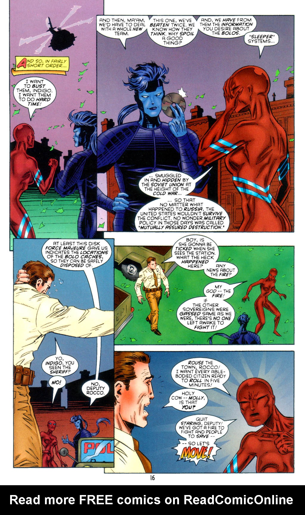 Read online Sovereign Seven comic -  Issue #20 - 16