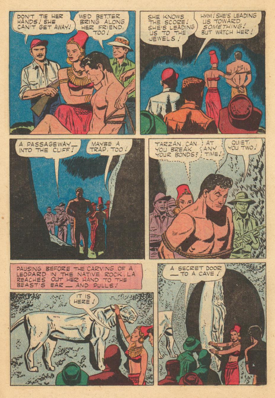 Read online Tarzan (1948) comic -  Issue #82 - 12