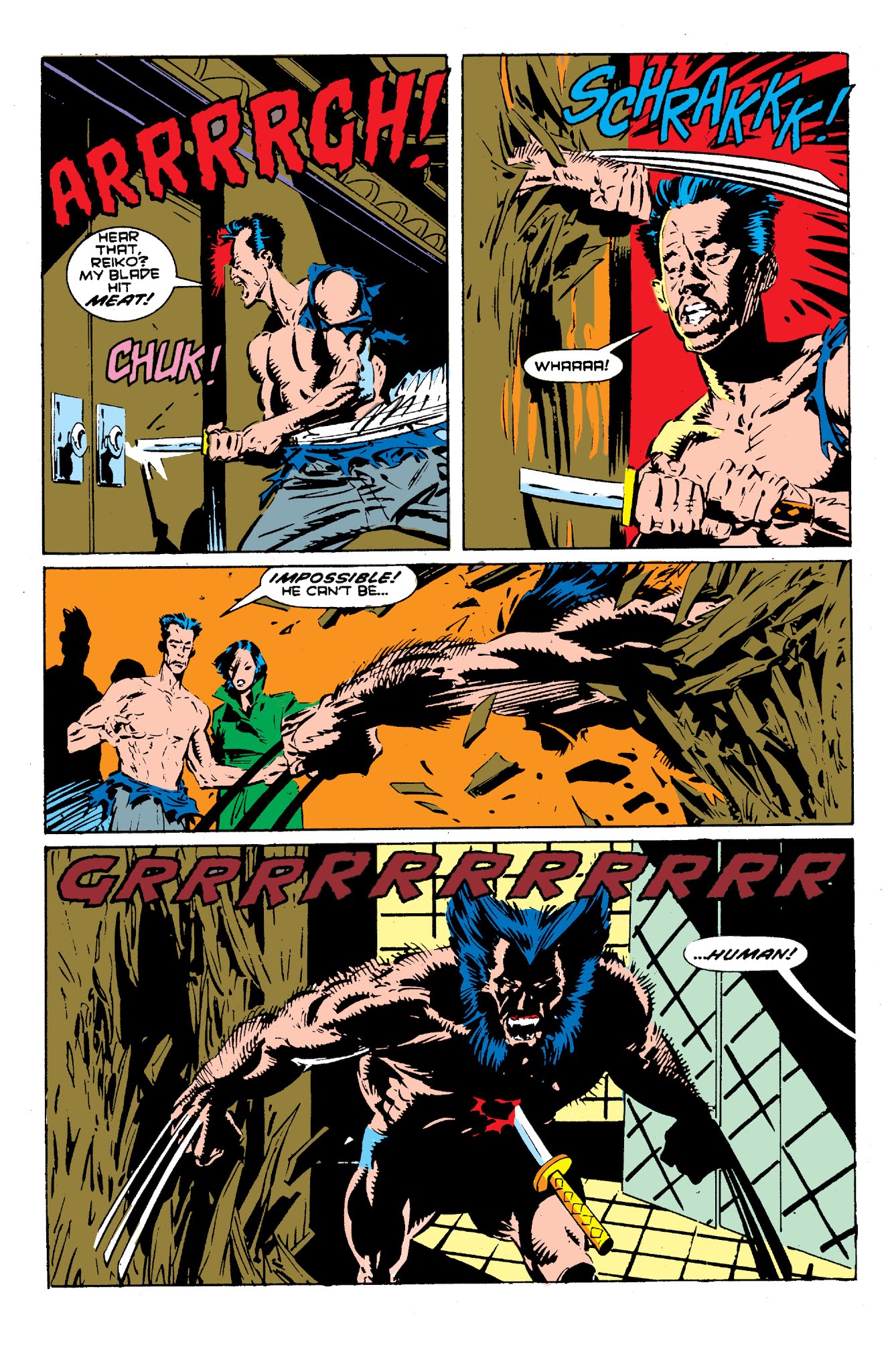 Read online Wolverine By Larry Hama & Marc Silvestri comic -  Issue # TPB 1 (Part 1) - 88