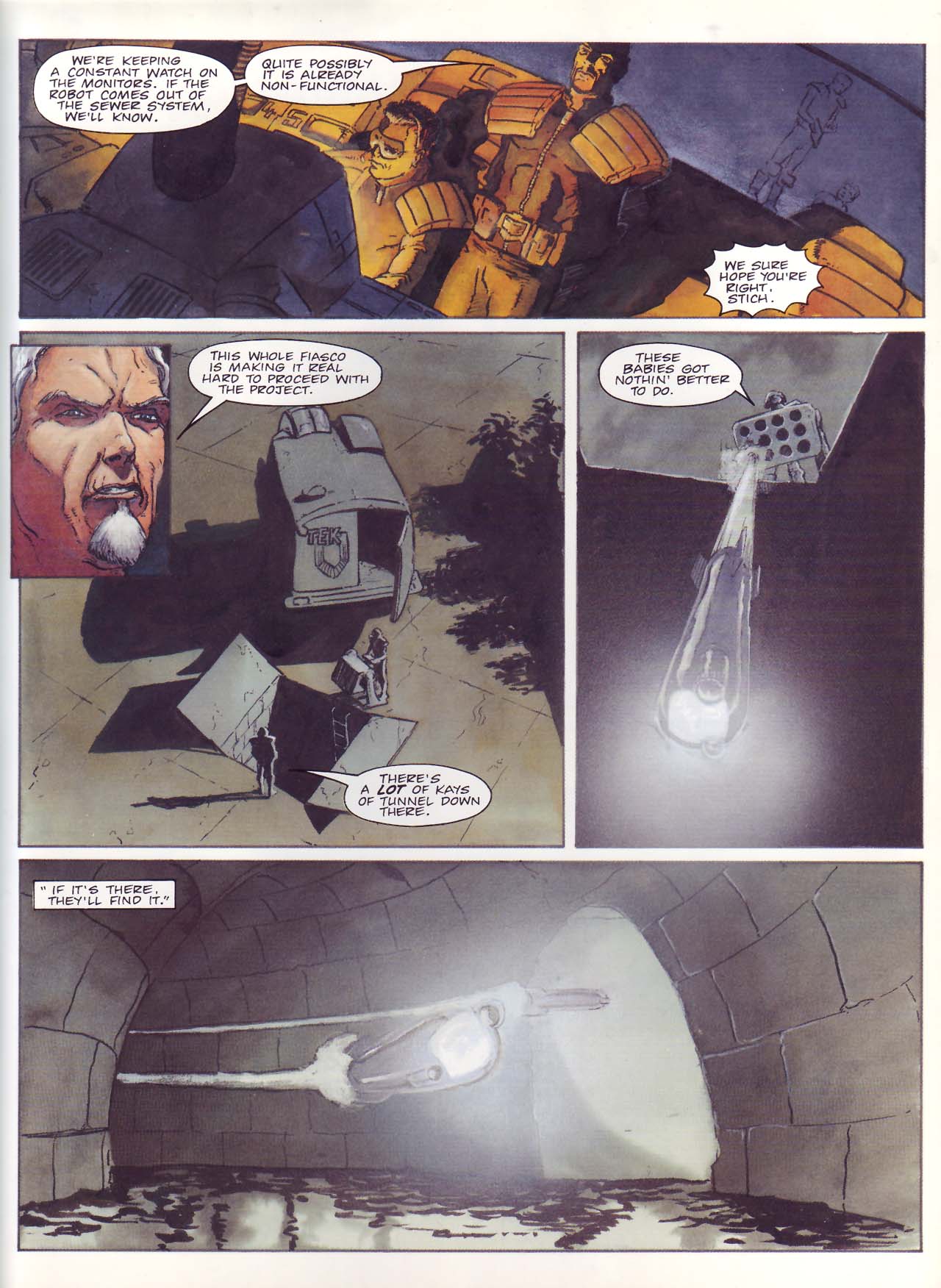 Read online Judge Dredd: Mechanismo comic -  Issue # TPB - 104