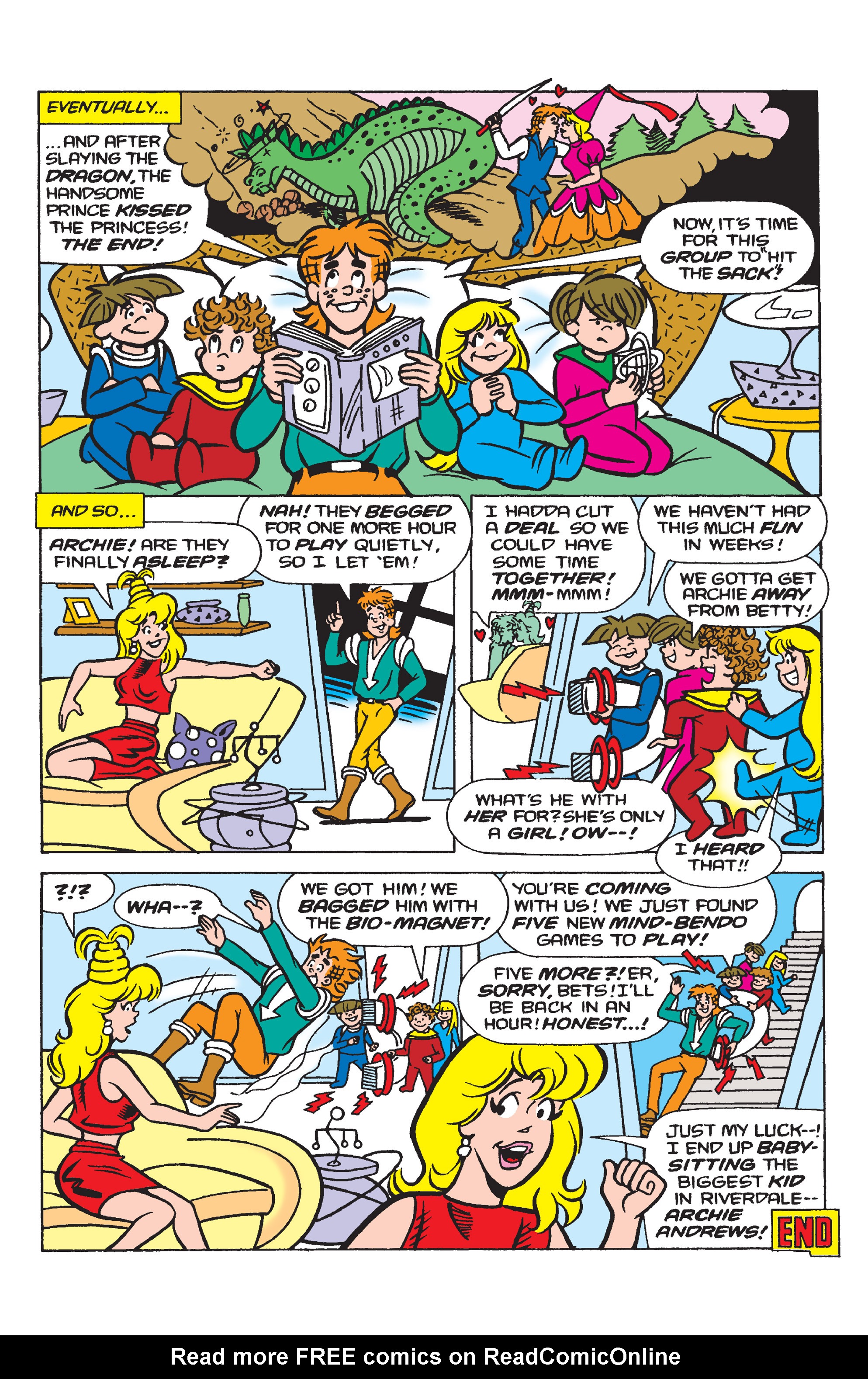 Read online B&V Friends Adventures In Babysitting comic -  Issue # TPB - 69